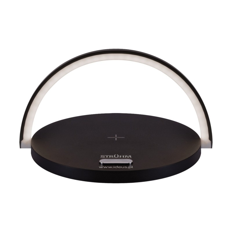 LED belaidis įkroviklis SATURN juodas