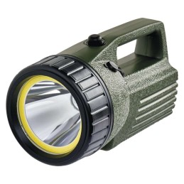 Įkraunama LED nešiojamoji lempa 10 W, 380 lm, LED+ COB LED