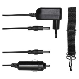 Įkraunama LED nešiojamoji lempa 10 W, 380 lm, LED+ COB LED