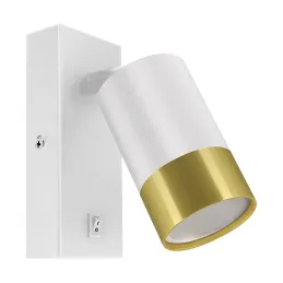 Spotlight PUZON SPOT 1x gu10 balta/auksinė
