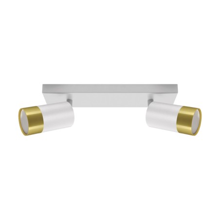 Spotlight PUZON SPOT 2x gu10 balta/auksinė