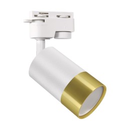 Puzon lempa tra gu10 balta/auksinė