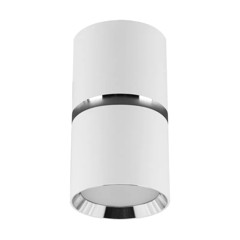 Ceiling lighting fitting dior dwl gu10 white/chrome