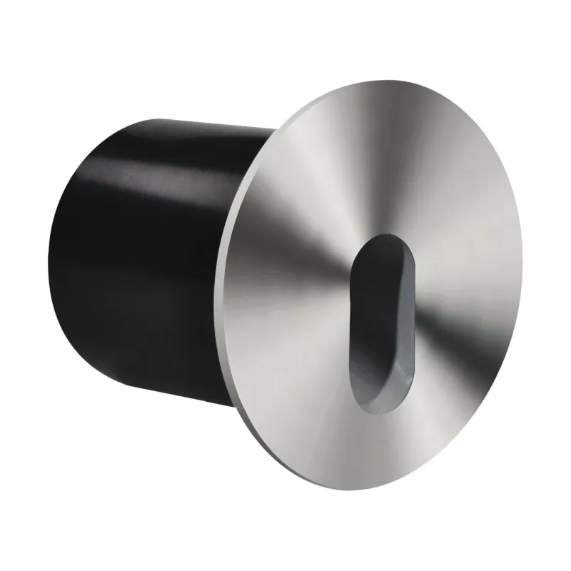 Dekoratyvinė, laiptų pakopų LED lempa RAFI 3 W, matinis chromas, apvali