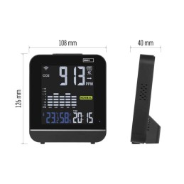 Išmanioji oro kokybės mini stotis, WiFi GoSmart EMOS