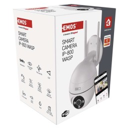IP stebėjimo kamera GoSmart EMOS IP-800 WASP 5MPX lauko besisukanti