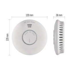 GoSmart Smoke Detector TS380C-HW with Wi-Fi