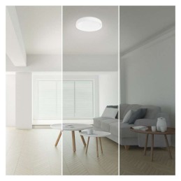 Smart LED luminaire GoSmart, recessed, circular, 30W, CCT, dimmable, Wi-Fi