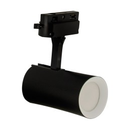 Bėginės apšvietimo armatūra / Bėginė luter 4xgu10 juoda