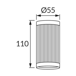 Spotlight Frida DWL Gu10 balta / chromas