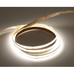 Profesionali LED juosta COB 12 W/m 24 V, šalta 6500 K