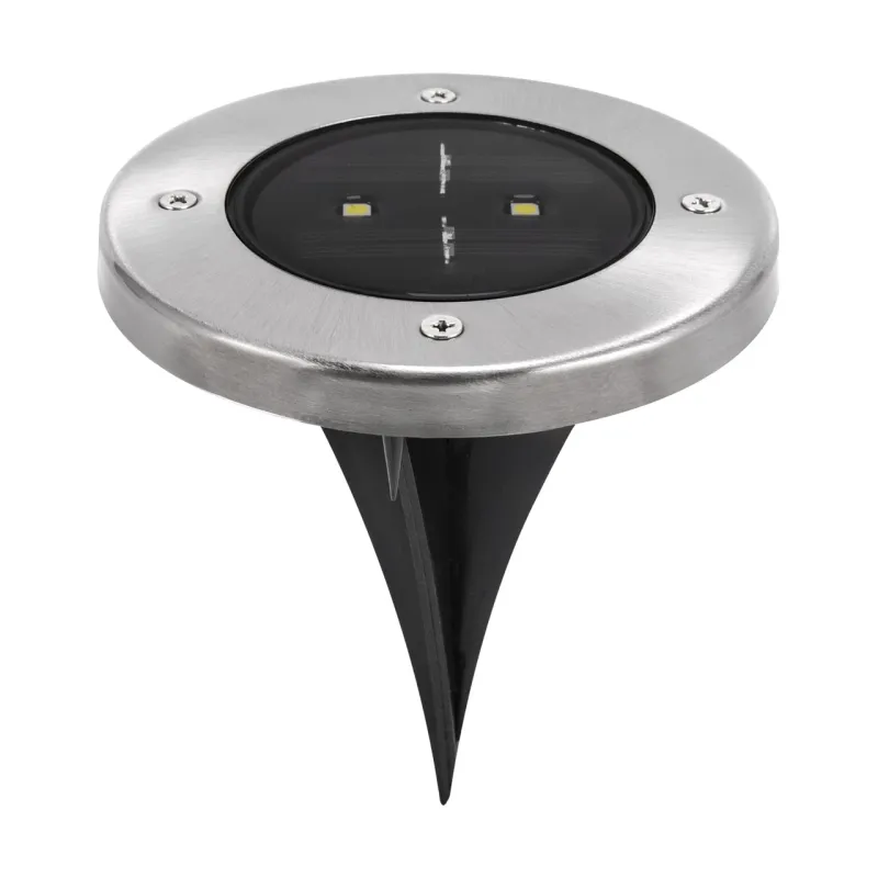 Antžeminis/požeminis saulės LED šviestuvas GARET c 0,5 W šaltas, apvalus