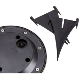 Antžeminis/požeminis saulės LED šviestuvas GARET c 0,5 W šaltas, apvalus