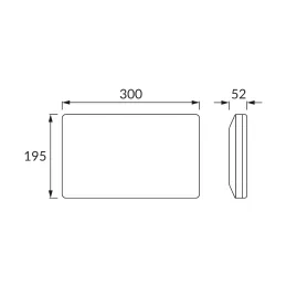 Numerio žibintas Morgan LED 7W su aušros jutikliu, neutralus
