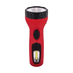 Rechargeable LED torch traper led 1w+3w