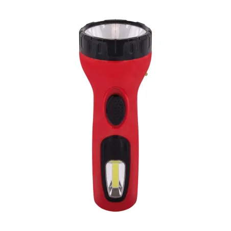 Rechargeable LED torch traper led 1w+3w