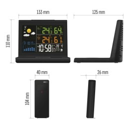 Weather station wireless charger QI EMOS E8010