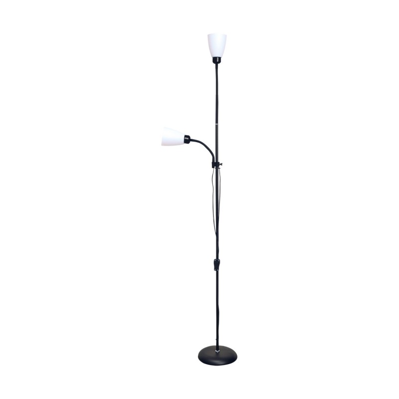 Floor lamp Mader 2x E27 black