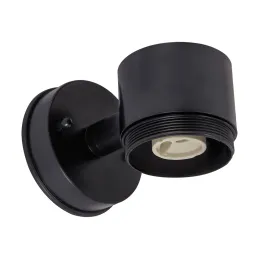 Hermetiškas sieninis lauko šviestuvas Gordon gu10 juodas