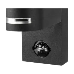 Sodo šviestuvas, sieninis šviestuvas „Forest round“, lemputės lizdas GU10, judesio jutiklis