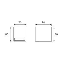 Lauko šviestuvas „Forest D“, GU10 lemputės lizdas, juodas