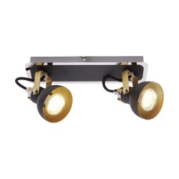 Sieninis šviestuvas, lubinis šviestuvas Mario 2x gu10