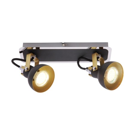 Sieninis šviestuvas, lubinis šviestuvas Mario 2x gu10