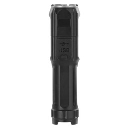 LED rechargeable plastic flashlight P3214, 150 lm