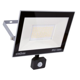 Kroma slim LED SMD 100W prožektorius su judesio jutikliu, neutralus
