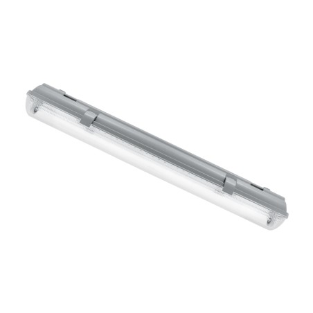 Dustproof lighting fitting for LED tubes herman led 2x60cm