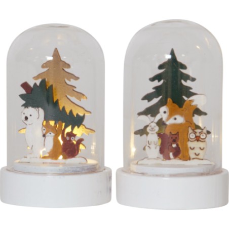 LED joulukoriste Forest Friends IP20 2kpl/pk
