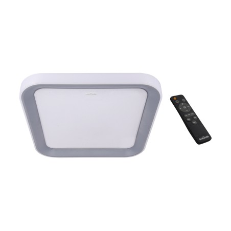LED lubų šviestuvas/lubų lempa Ariel su nuotolinio valdymo pultu, kvadratinė 48 W CCT dimeris