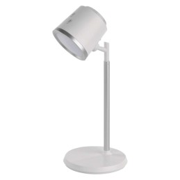 LED Desk Lamp ABBIE, rechargeable, white