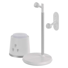 Universalus LED stalo šviestuvas, sieninis šviestuvas, naktinis šviestuvas „Abbie“ įkraunamas baltas