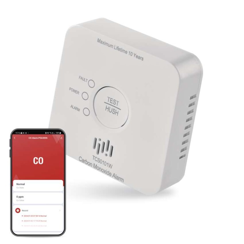 CO2 andur/ alarm EMOS GoSmart WiFi TCS0101W