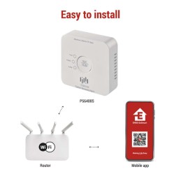 CO2 andur/ alarm EMOS GoSmart WiFi TCS0101W