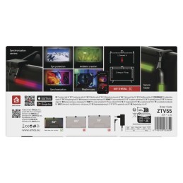 LED aplinkos RGB apšvietimas TV 55 (139 cm) EMOS GoSmart WiFi