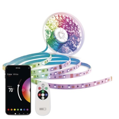 Светодиодная лента Emos GoSmart WiFi 5 м, 22 Вт, 1000 лм, RGB/ CCT