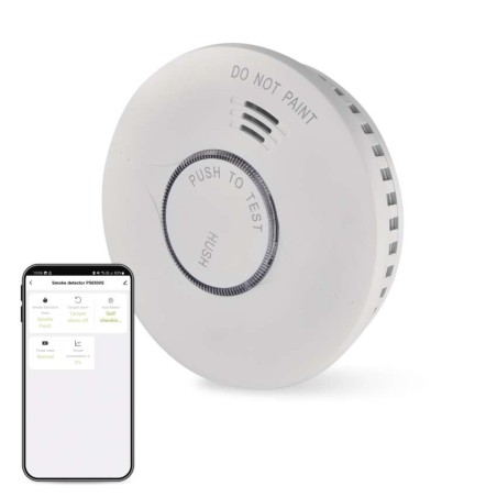 GoSmart Smoke Detector TS380C-HW with WiFi