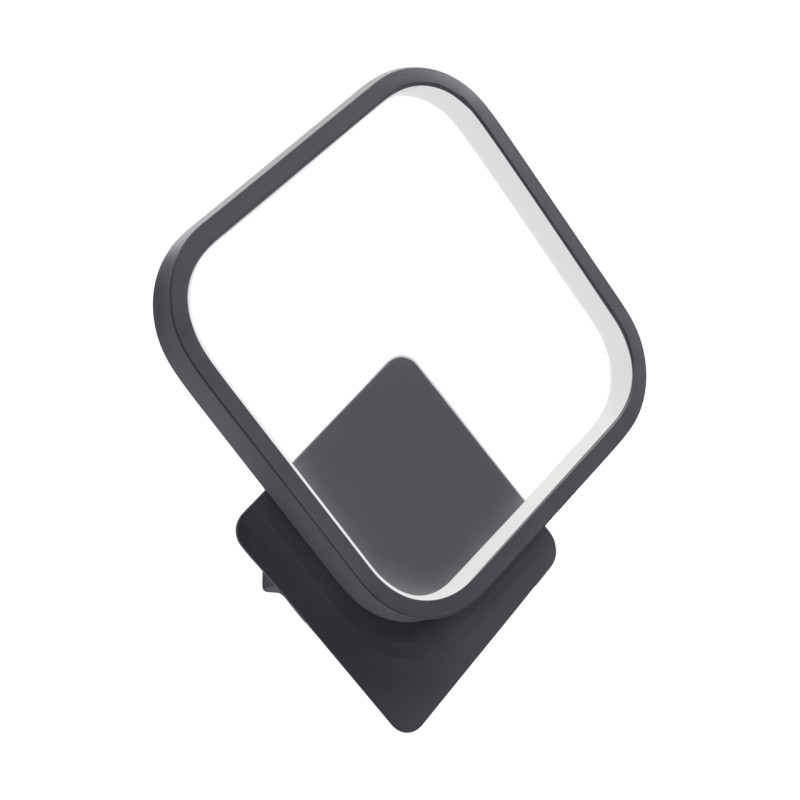 Sieninis šviestuvas Emma Led 12w juodas