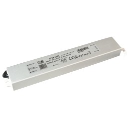 LED maitinimo šaltinis/transformatorius 24 V, 45 W, IP67, kompaktiškas metalinis korpusas