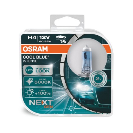 Auto esitule pirn Osram H4 60/55w 12v Cool Blue intense 2 tk