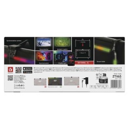 LED aplinkos RGB apšvietimas 65 colių (164 cm) EMOS GoSmart WiFi televizorius