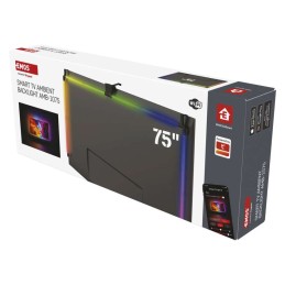 LED aplinkos RGB televizoriaus apšvietimas 75 colių (189 cm) EMOS GoSmart WiFi