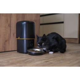 Pašaro dėžutė su kamera 4L juoda Wi-Fi GoSmart smart