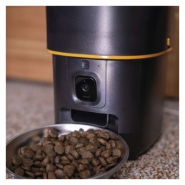 Pašaro dėžutė su kamera 4L juoda Wi-Fi GoSmart smart