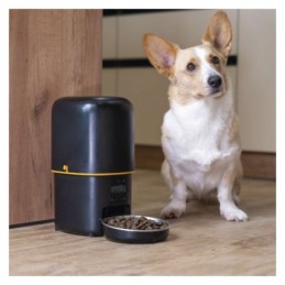 Automatic Cat and Dog Feeder 4L Black