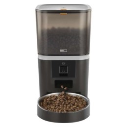 Automatic feeder with camera, 6 L, black, Wi-Fi, smart