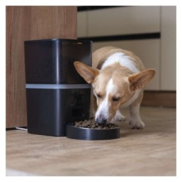 Elektroninis šėrimo įrenginys su kamera, 6 l, juodas, „Wi-Fi“ išmanusis