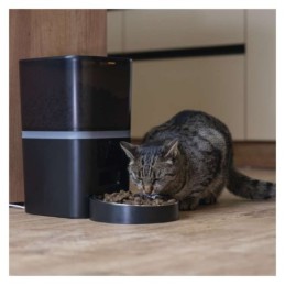 Elektroninis šėrimo įrenginys su kamera, 6 l, juodas, „Wi-Fi“ išmanusis